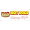 Signmission Hot Dogs Chicago Style Banner Heavy Duty 13 Oz Vinyl with Grommets B-72 Hot Dogs Chicago Style - alternate 1
